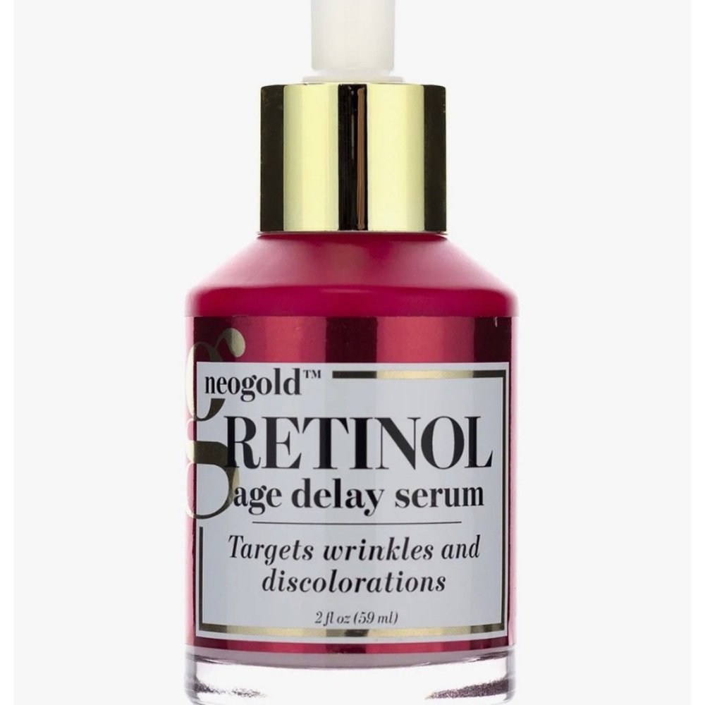 Neogold Retinol Age Delay Serum - Targets Wrinkles And Discoloration